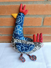 Load image into Gallery viewer, Cyril the Chicken – Upcycled handmade soft toy