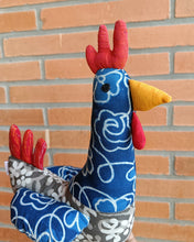 Load image into Gallery viewer, Cyril the Chicken – Upcycled handmade soft toy