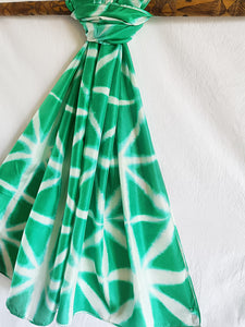 Cherai -  Silk Shibori Stoles (22 inches by 80 inches)