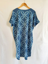 Load image into Gallery viewer, Blue Seedlings - Cotton Shibori Dress