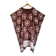 Load image into Gallery viewer, Knots and Crosses - Cotton Shibori Kaftan