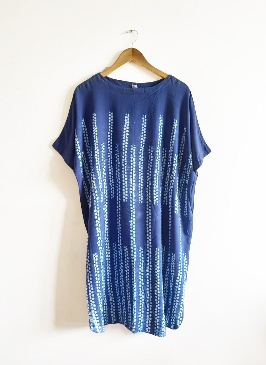 Tracks - Cotton Shibori Dress