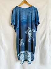 Load image into Gallery viewer, Turtles - Cotton Shibori Dress