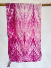 Load image into Gallery viewer, Pink River-  Silk Shibori Stoles (22 inches by 80 inches)