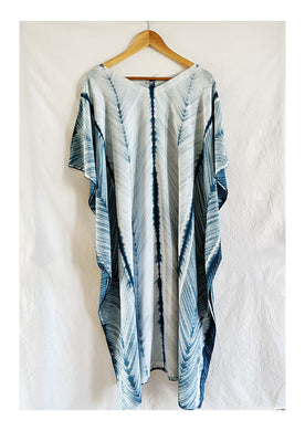 Bali  - Cotton Shibori Kaftan