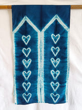 Load image into Gallery viewer, Blue Love -  Silk Shibori Stoles (22 inches by 80 inches)