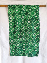 Load image into Gallery viewer, Forest Green -  Silk Shibori Stoles (22 inches by 80 inches)