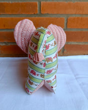 Load image into Gallery viewer, Cuddly Carla– Handmade soft toy elephant (10”/8”/3”)