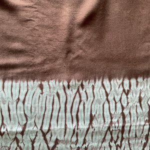 Earthy Tracks - Soft Shibori Cotton Top (Copy)