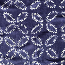 Load image into Gallery viewer, Dark Blue Leaves - Soft Shibori Cotton Top (Copy)