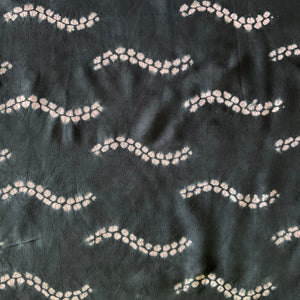 Wavy Lines - Soft Shibori Cotton Top