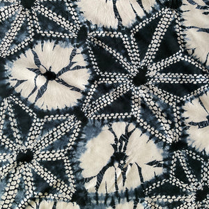 Charred beauty - Soft Shibori Cotton Top